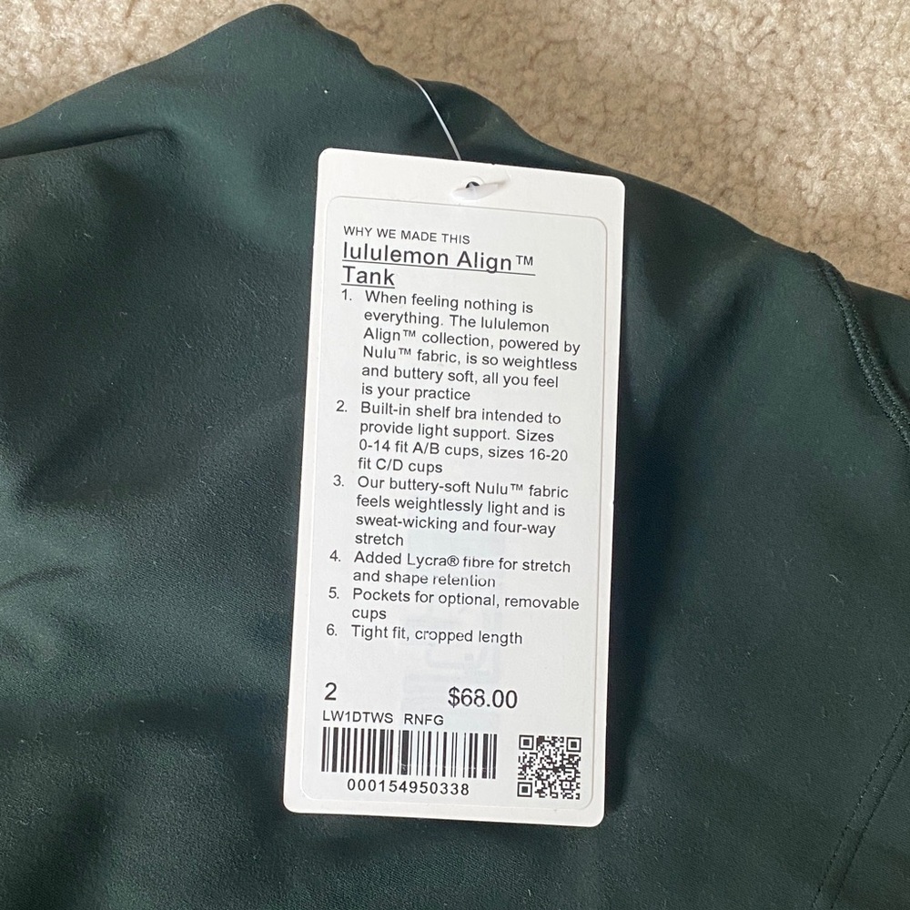 Lululemon align rainforest green set - Picture 2 of 10